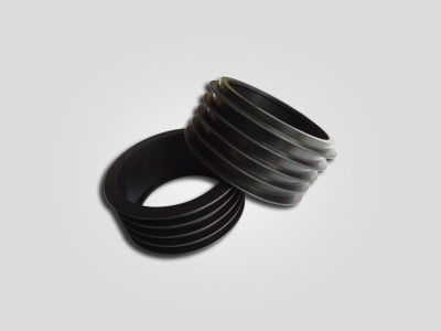 Outlet rubber of converter